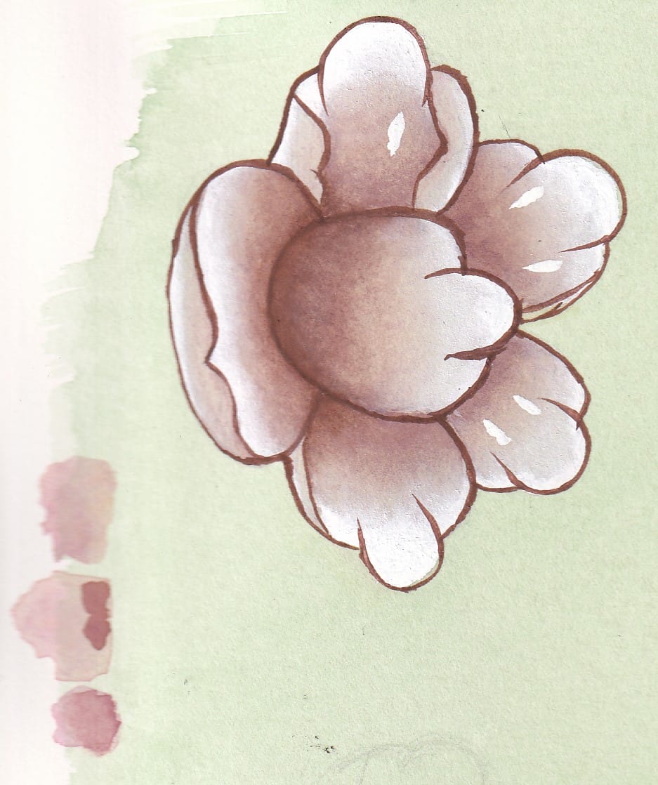 Customer photo review of How To Paint Chinoiserie Art Online Course