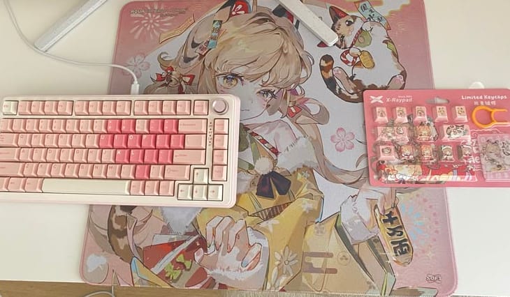 Customer photo review of X-Raypad Aqua Control Poron Mousepad