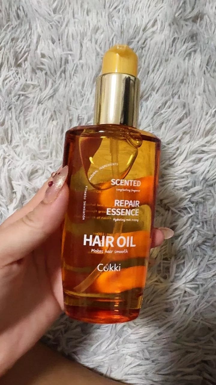 Customer photo review of Scented Repair Essence Hair Oil 100ml