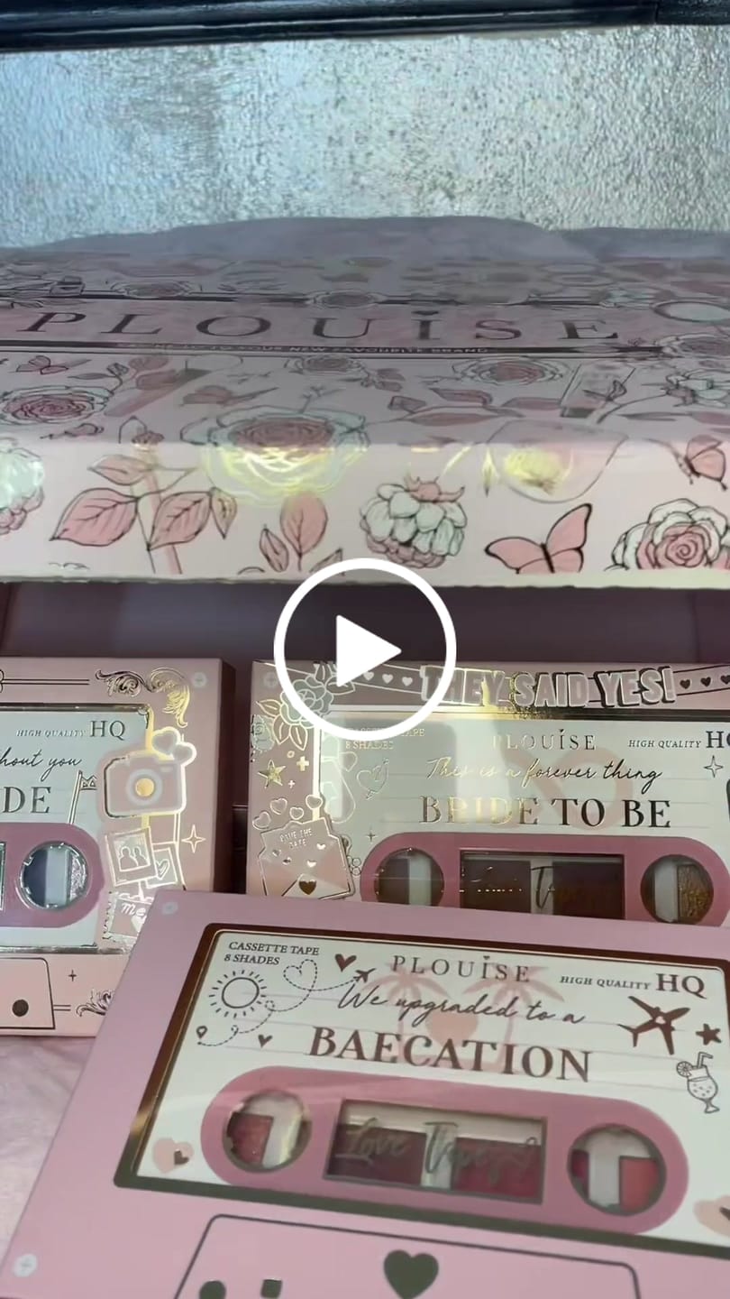 Customer video review of P.Louise Love Tapes Eyeshadow Palette