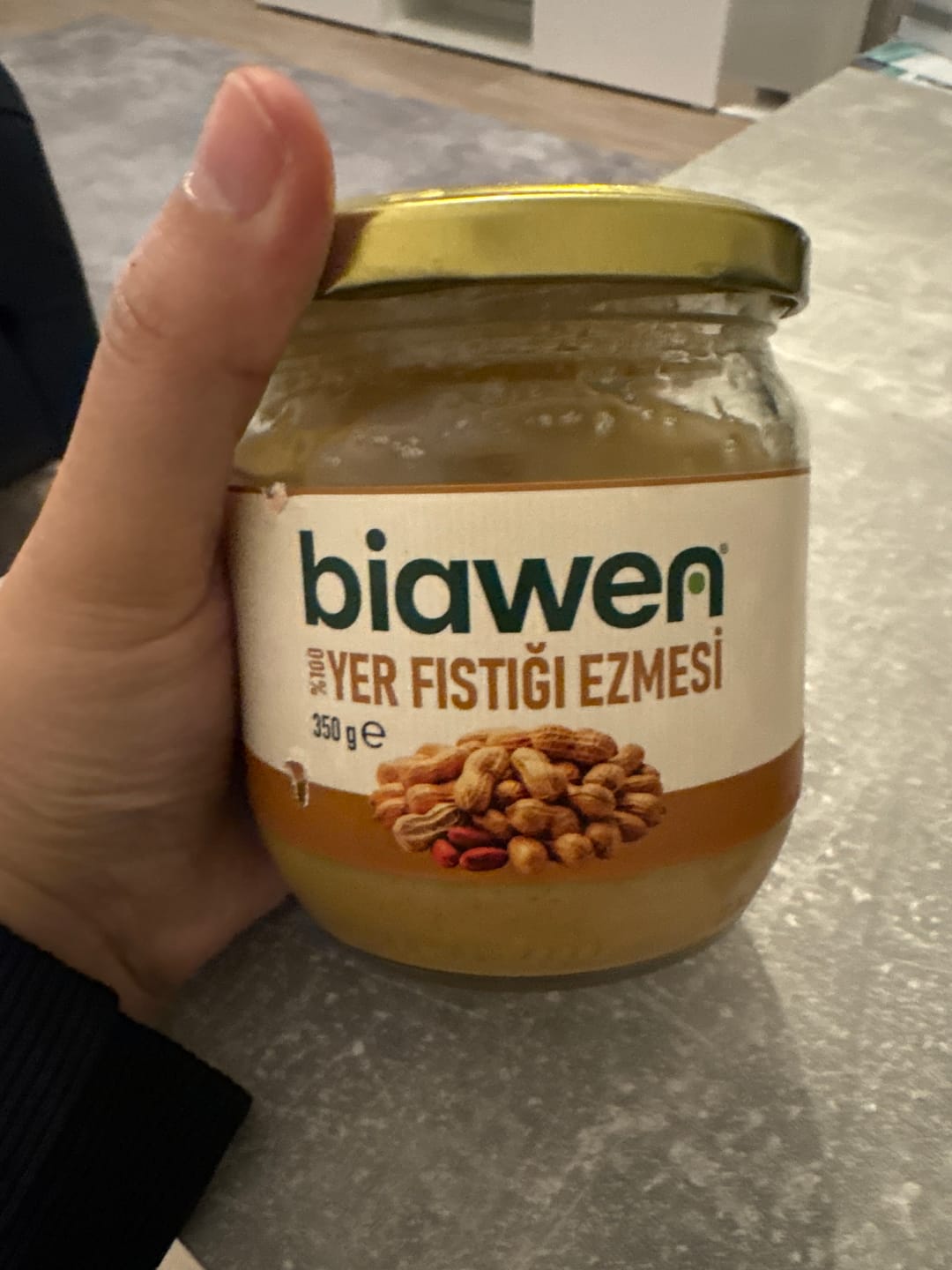 Customer photo review of Parçacıklı Yer Fıstığı Ezmesi (%70 Yer Fıstığı)