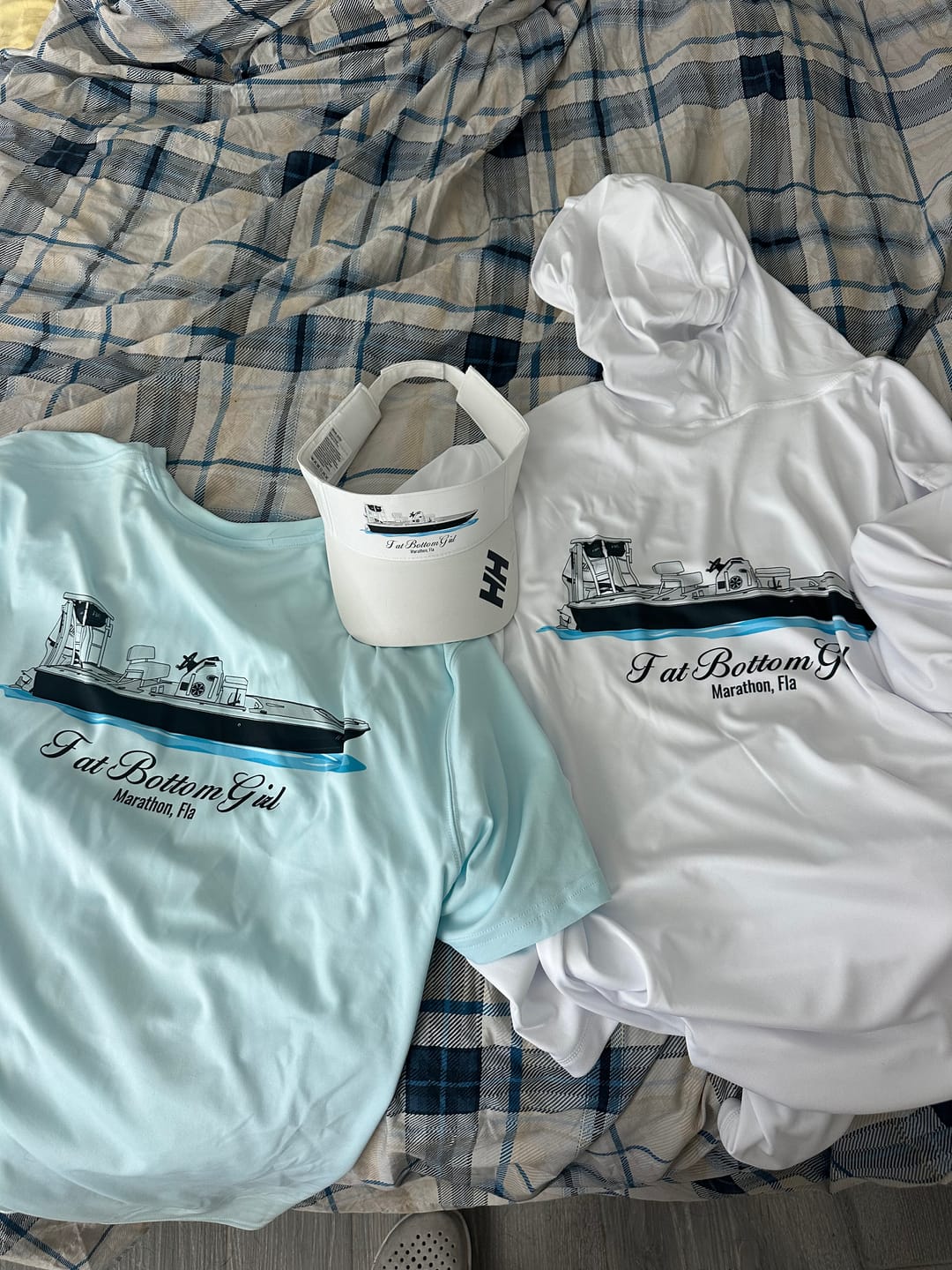 Customer photo review of Custom Helly Hansen Crew Visor