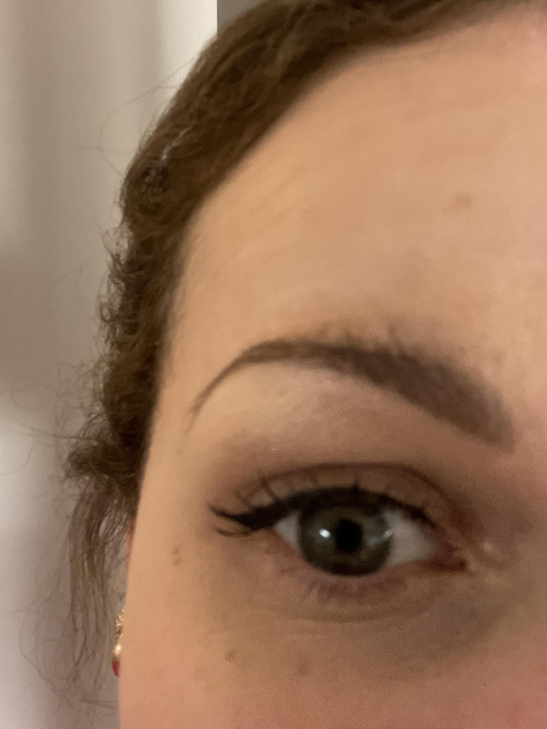 Customer photo review of PowerLash Growth Serum Mascara