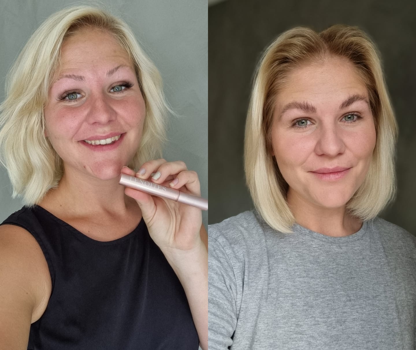 Customer photo review of Eyelash Growth Serum