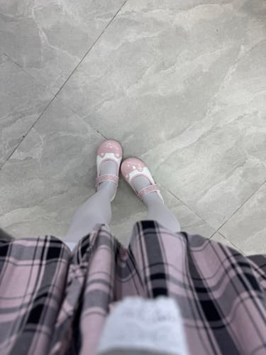 Customer photo review of Sweet Kitten Embroidered Lolita Shoes