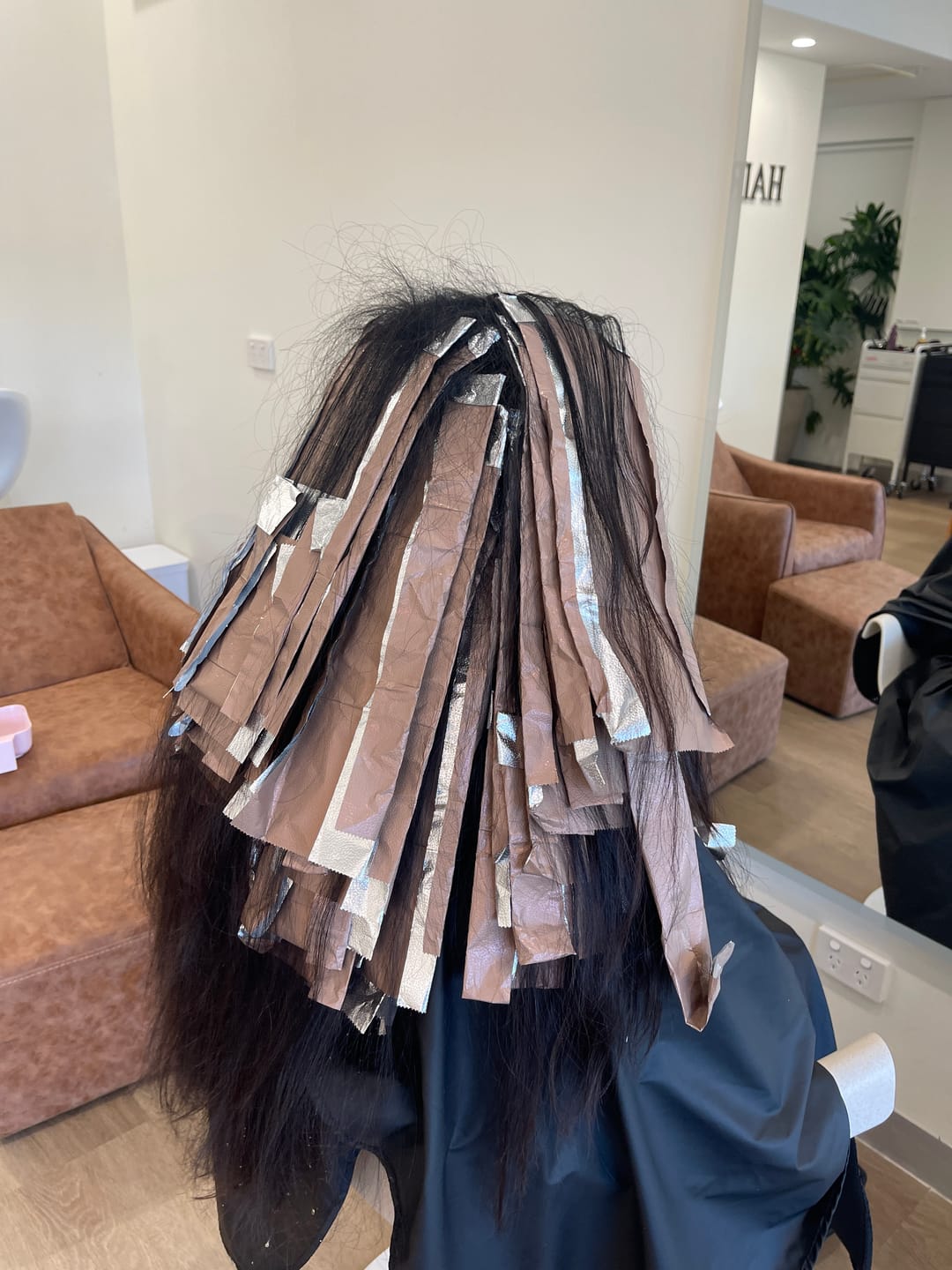 Customer photo review of Silver Essentials Hair Foil 500pk (15cm x 30cm)