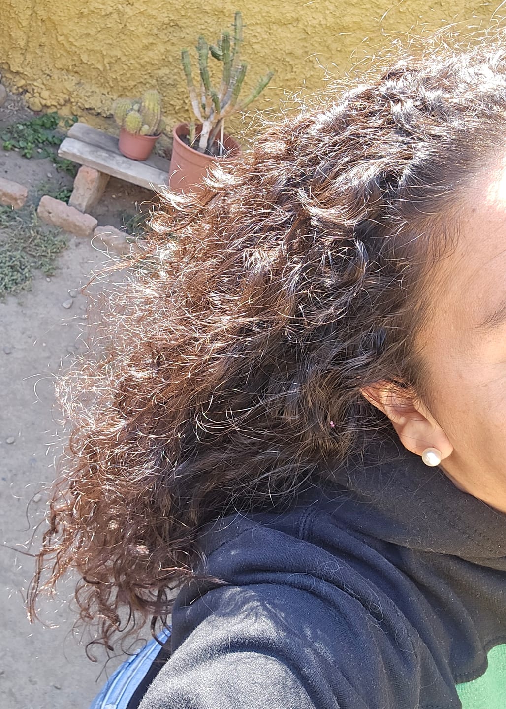Customer photo review of Henna Jamila Hair -  Cobrizo Natural y Duradero