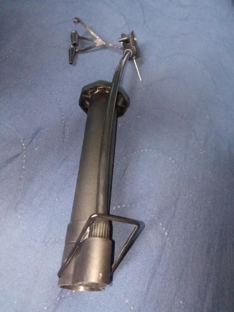 Customer photo review of 80 PSI Manual Floor Bike Pump & Inflator