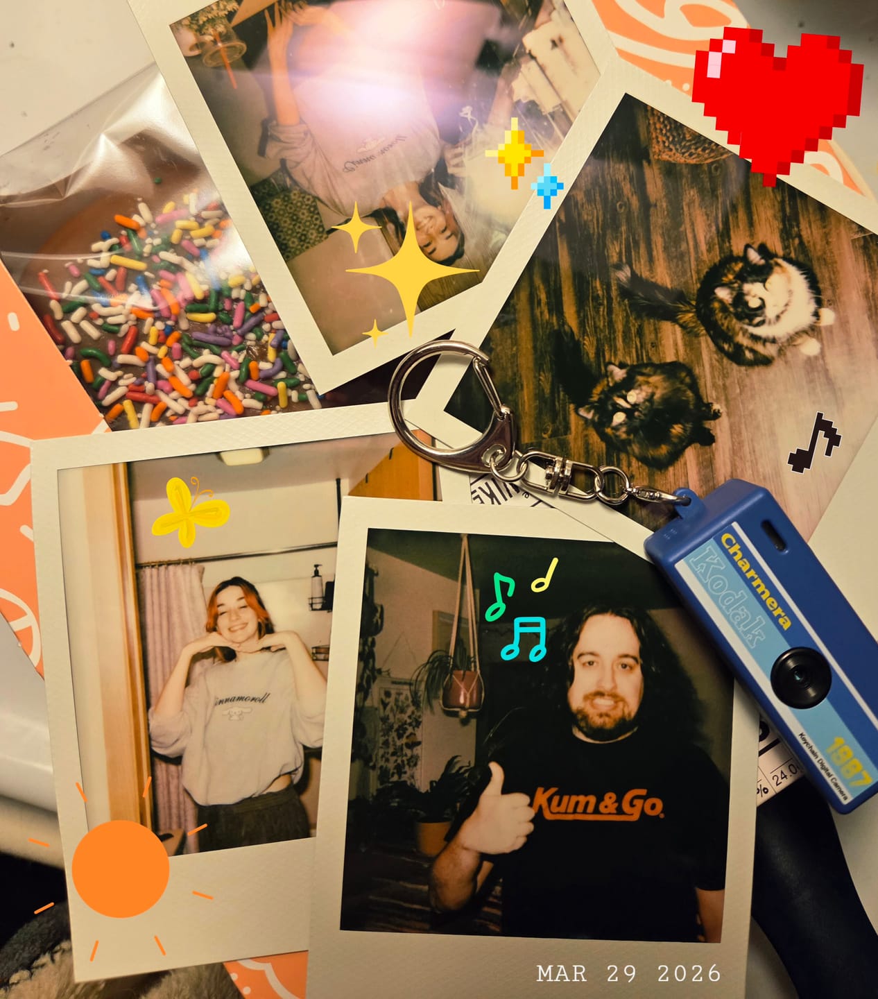 Customer photo review of Polaroid 600 Color Instant Film