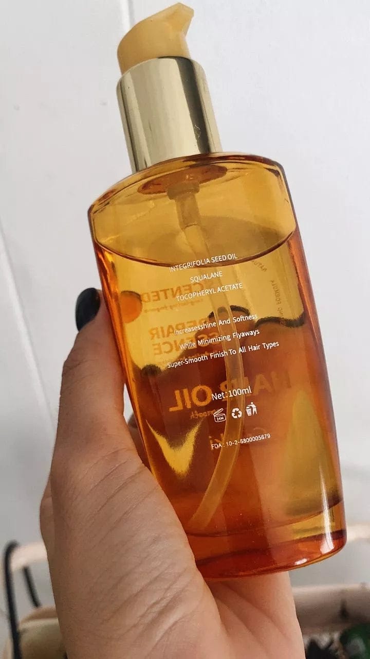 Customer photo review of Scented Repair Essence Hair Oil 100ml