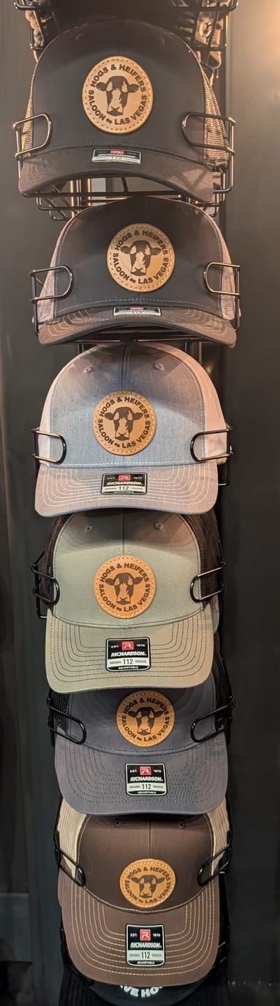 Customer photo review of Richardson 112 Custom Leather Patch Hat