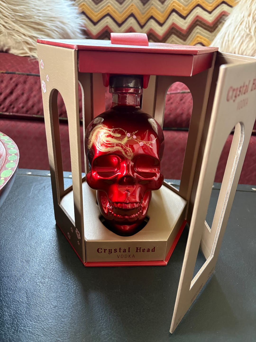 Customer photo review of Crystal head vodka year of snake limited edition