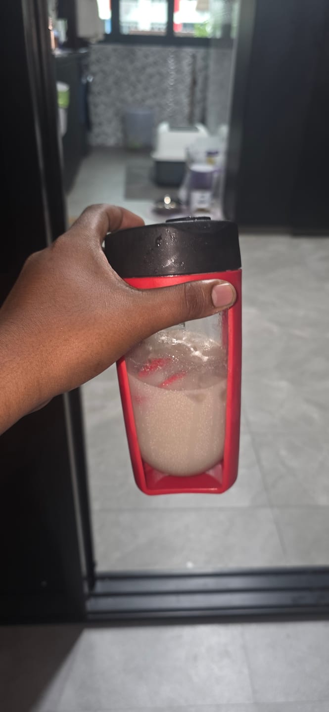 Customer photo review of Flat Tummy Shakes: Cookies and Cream