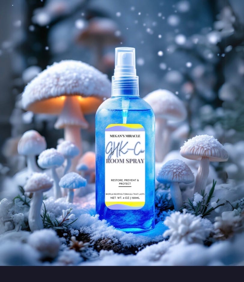 Customer photo review of GHK-Cu Deodorizing Room Spray