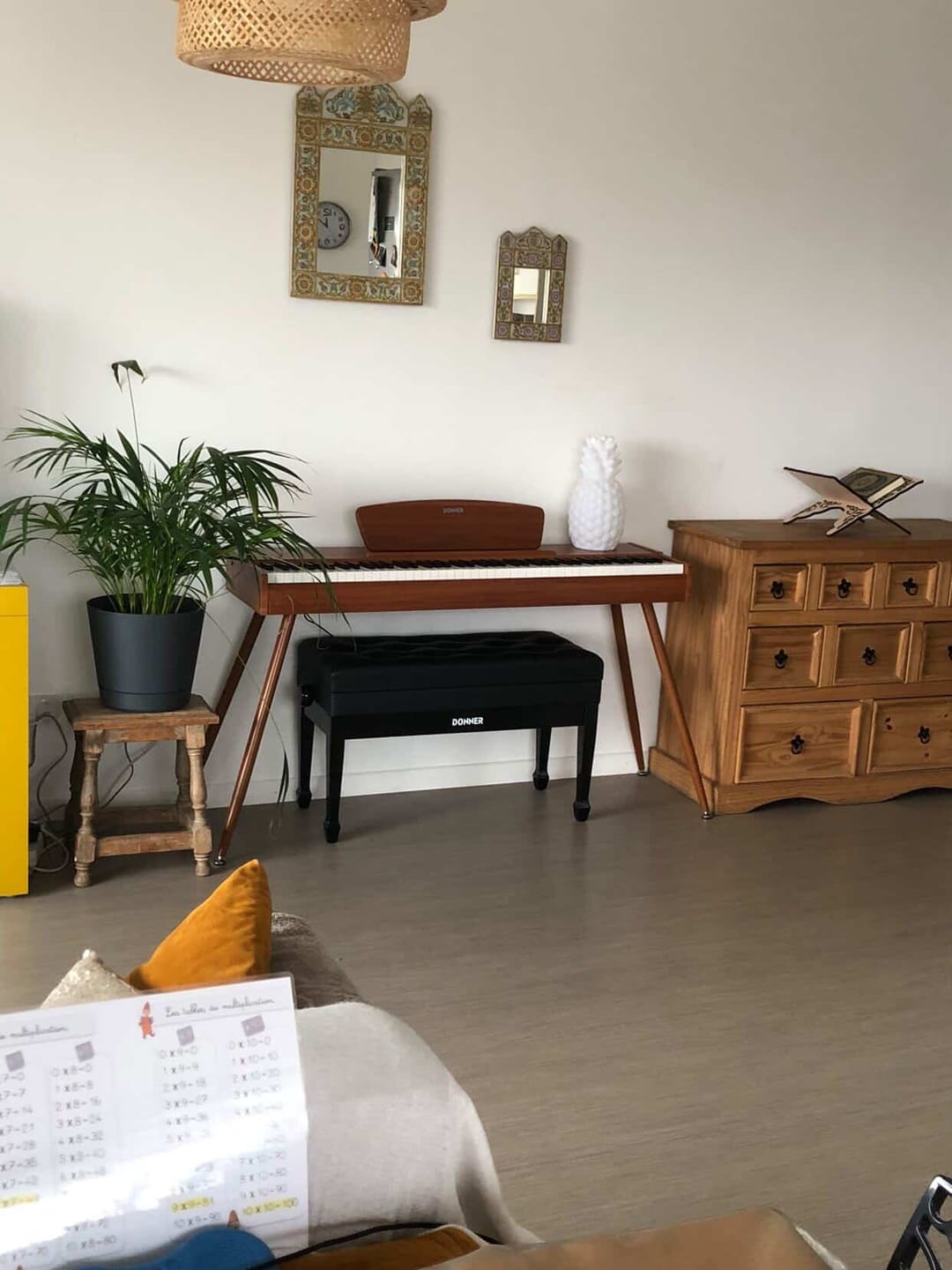 Customer photo review of Donner DDP-80 Motif de Bois Piano Numérique