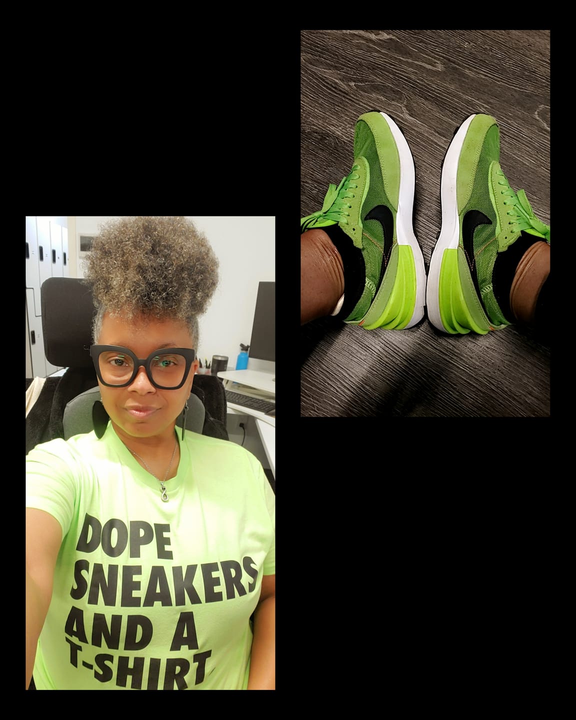 Customer photo review of Dope Sneakers & A T-shirt  - ONE DAY SALE