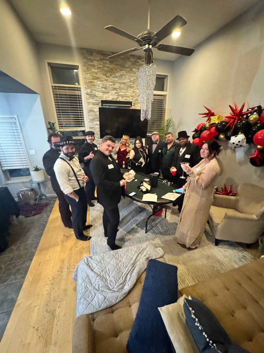 Customer photo review of James Bond Spy Murder Mystery Host Your Own Game Kit