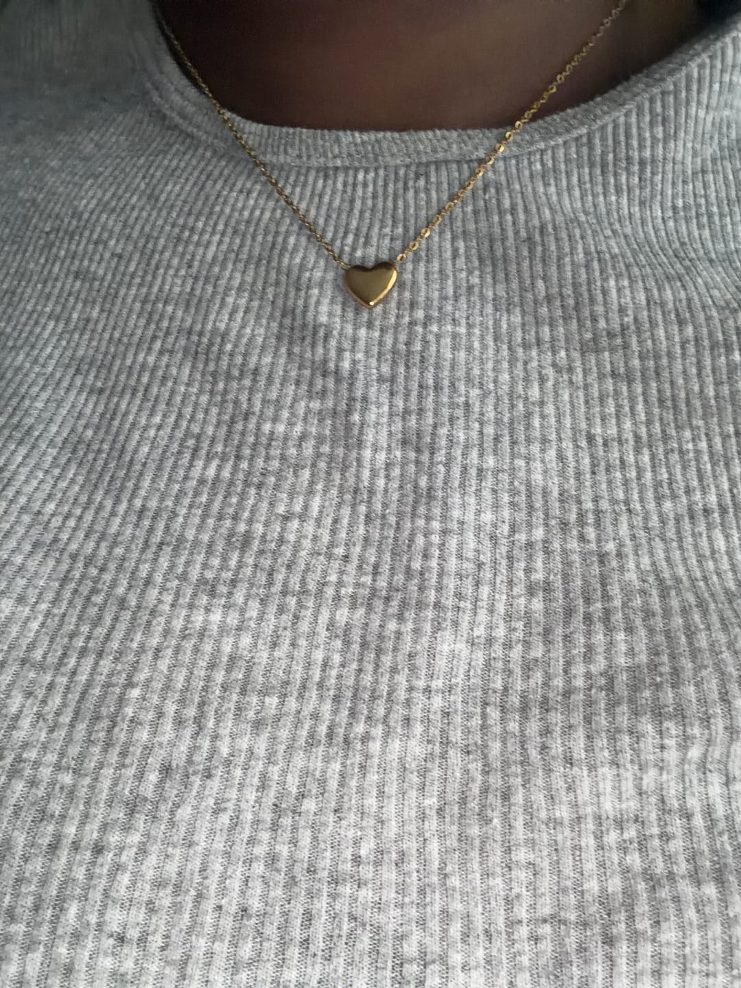 Customer photo review of Riley Heart Necklace (Bundle)