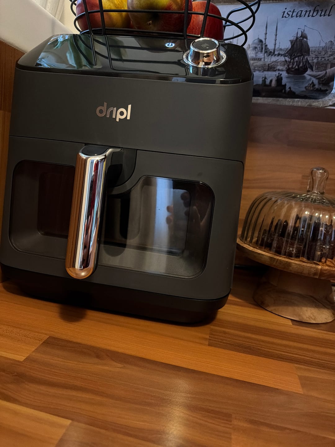 Customer photo review of Dripl Heißluftfritteuse 5,7L mit LCD Touchscreen - Secret Sale