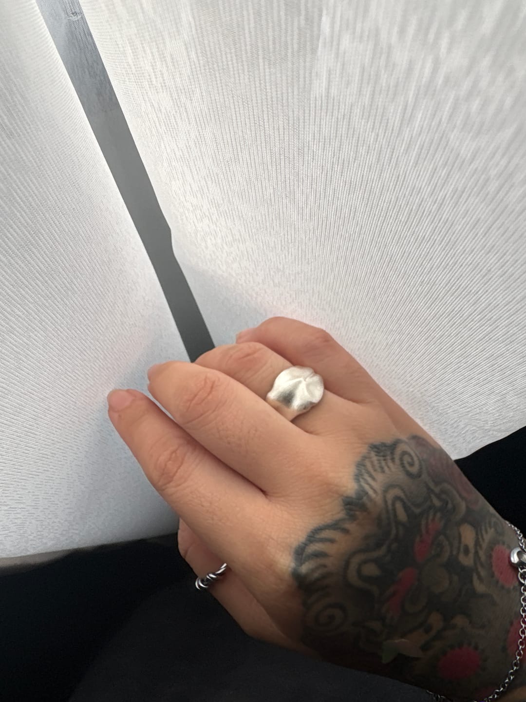 Customer photo review of Wrinkled In Time Ring