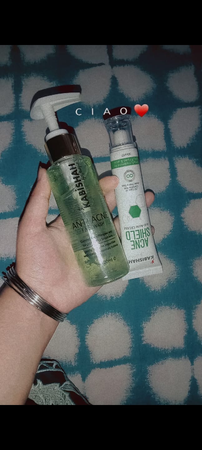 Customer photo review of Anti Acne Bundle