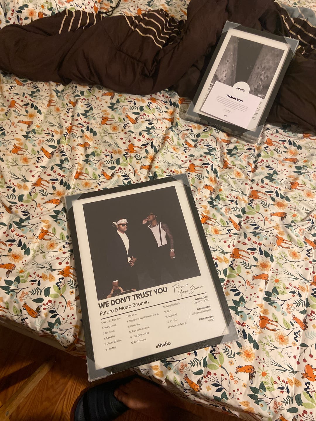 Customer photo review of WE DON'T TRUST YOU