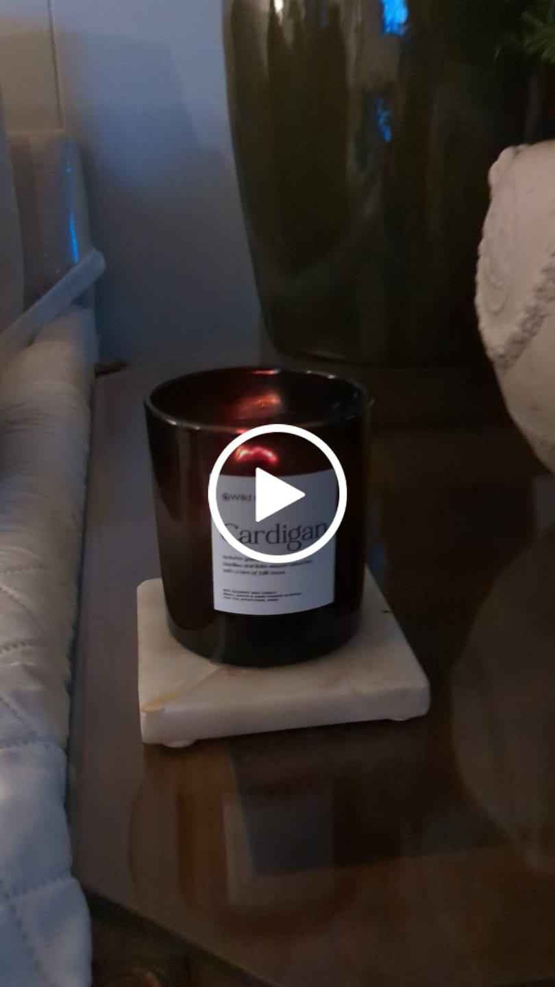 Customer video review of Cardigan Candle
