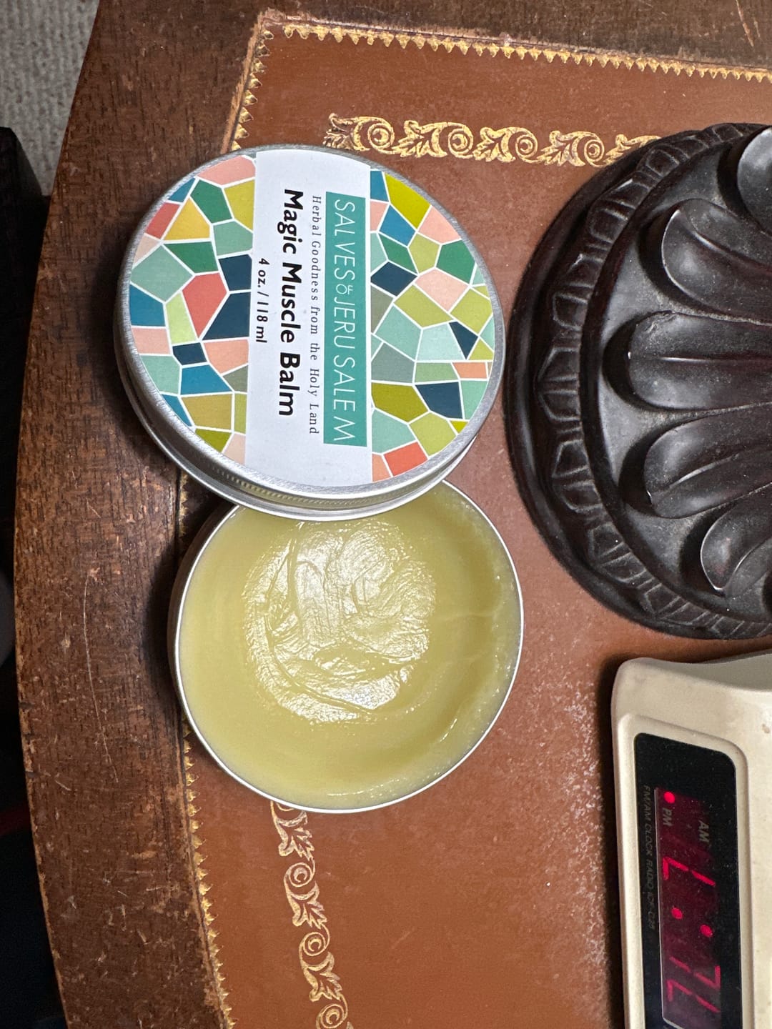 Customer photo review of Magic Muscle Balm - 113ml (4oz)