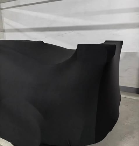 Customer photo review of CUSTOM INDOOR CAR COVER FOR BMW