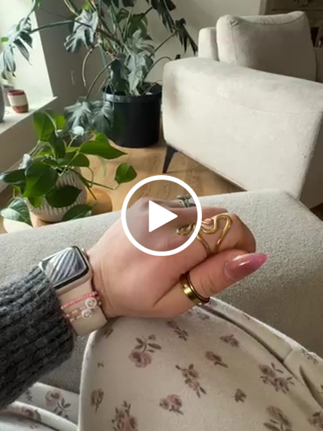 Customer video review of Sculptura Ring
