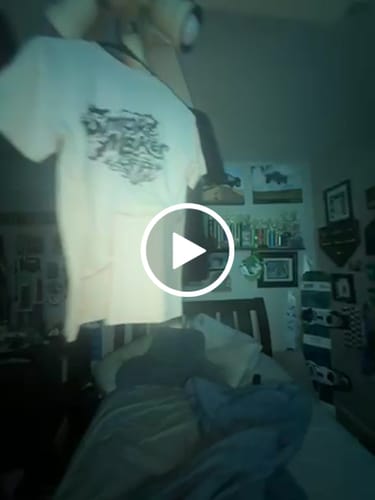 Customer video review of SMOKE MAKER TEE