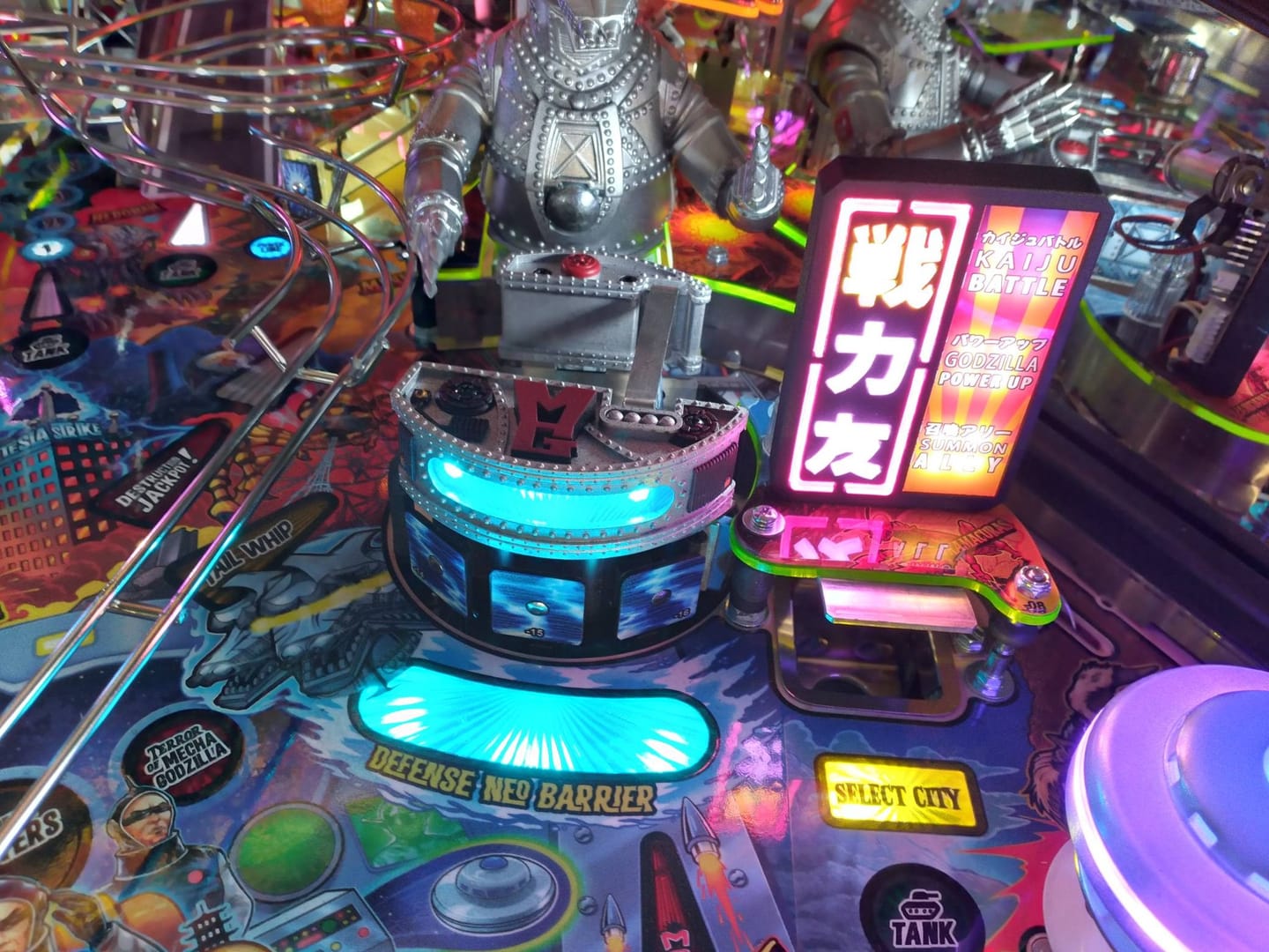 Customer photo review of MECHAGODZILLA Defense Neo Barrier Turret for GODZILLA 70th/OG by CRCades