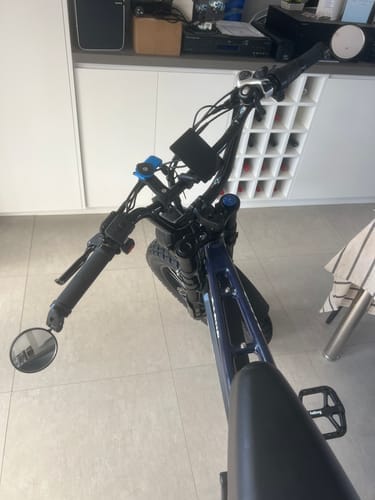 Customer photo review of Handlebar Mirror