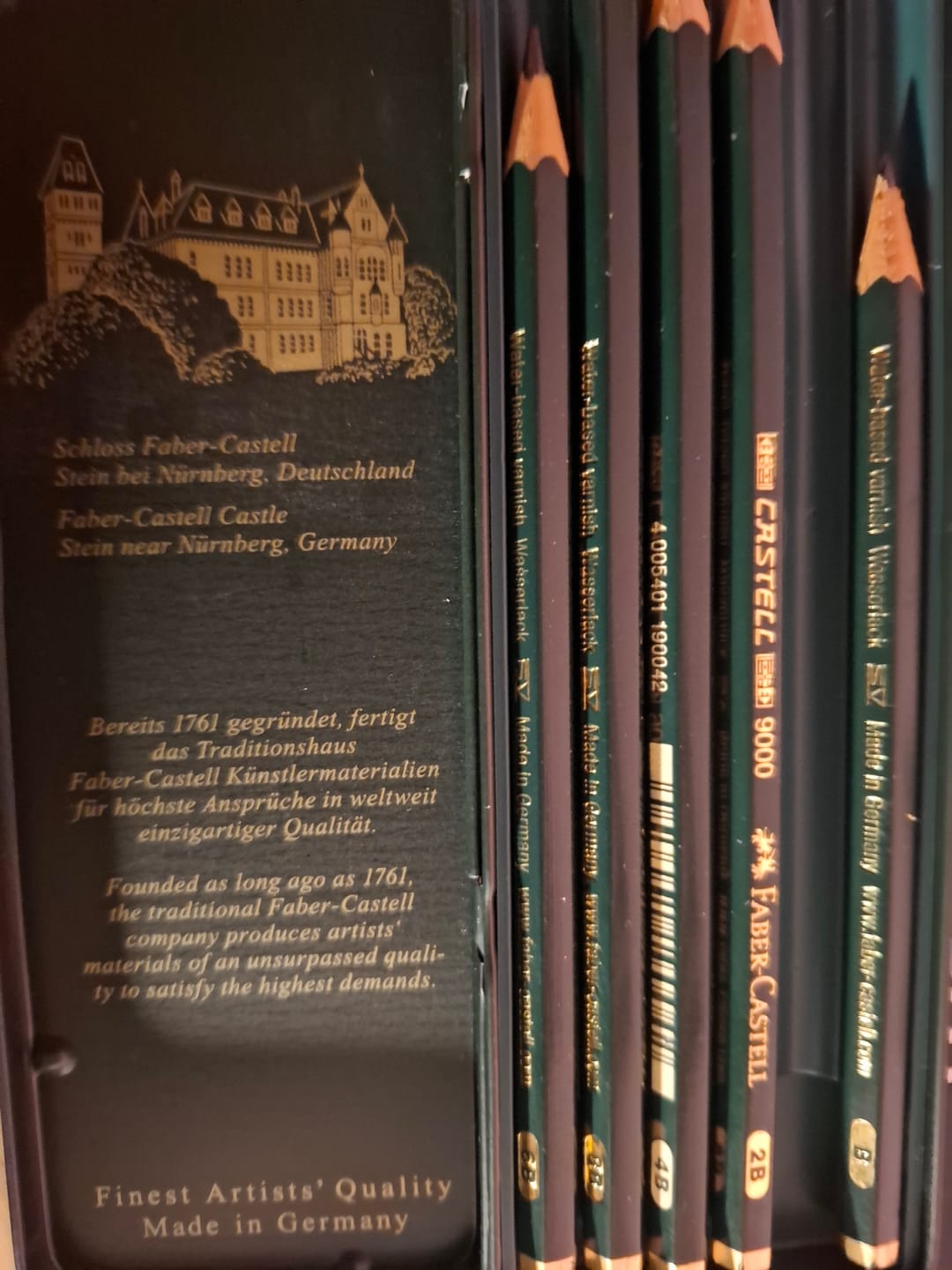 Customer photo review of Faber-Castell 9000 - Set 6 Lápices Grafito