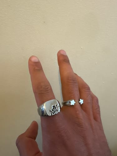 Customer photo review of Double Star Ring