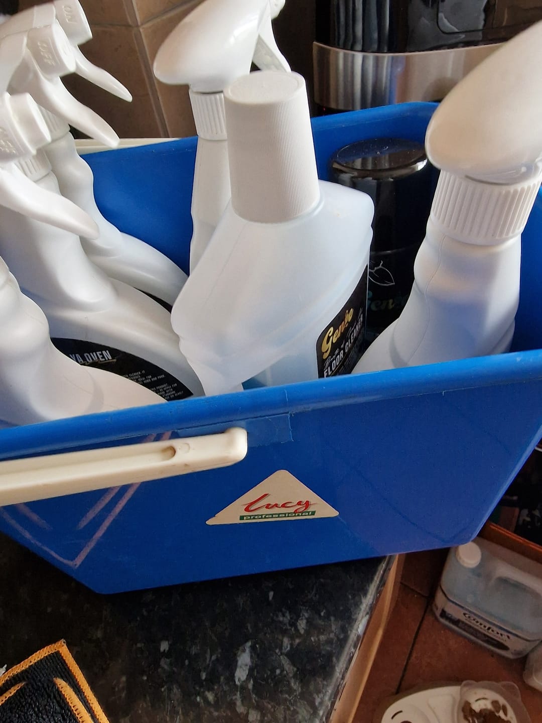 Customer photo review of Genie pack of 5 microfibre cloths