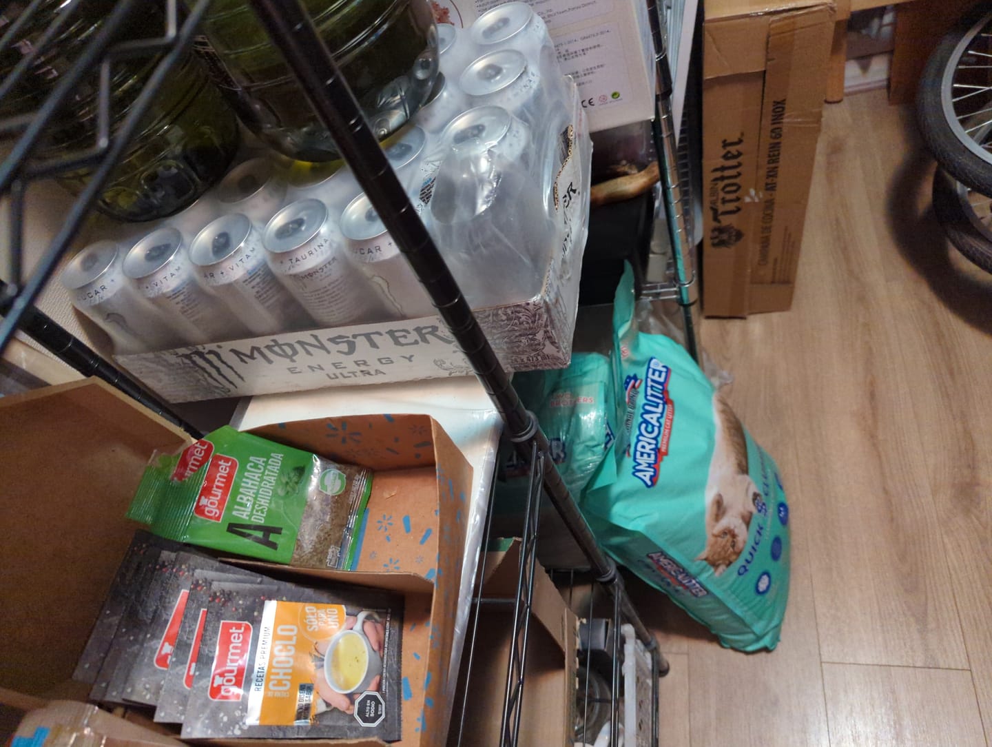 Customer photo review of Monster Energy Zero Ultra 473cc Pack x24