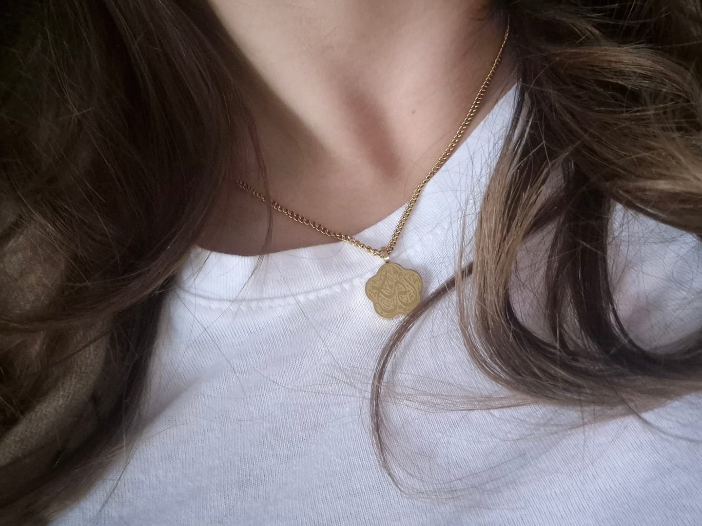 Customer photo review of My Sister Necklace | Ukhti