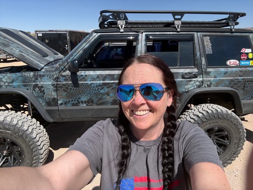 Customer photo review of Patriot XJ T-Shirt