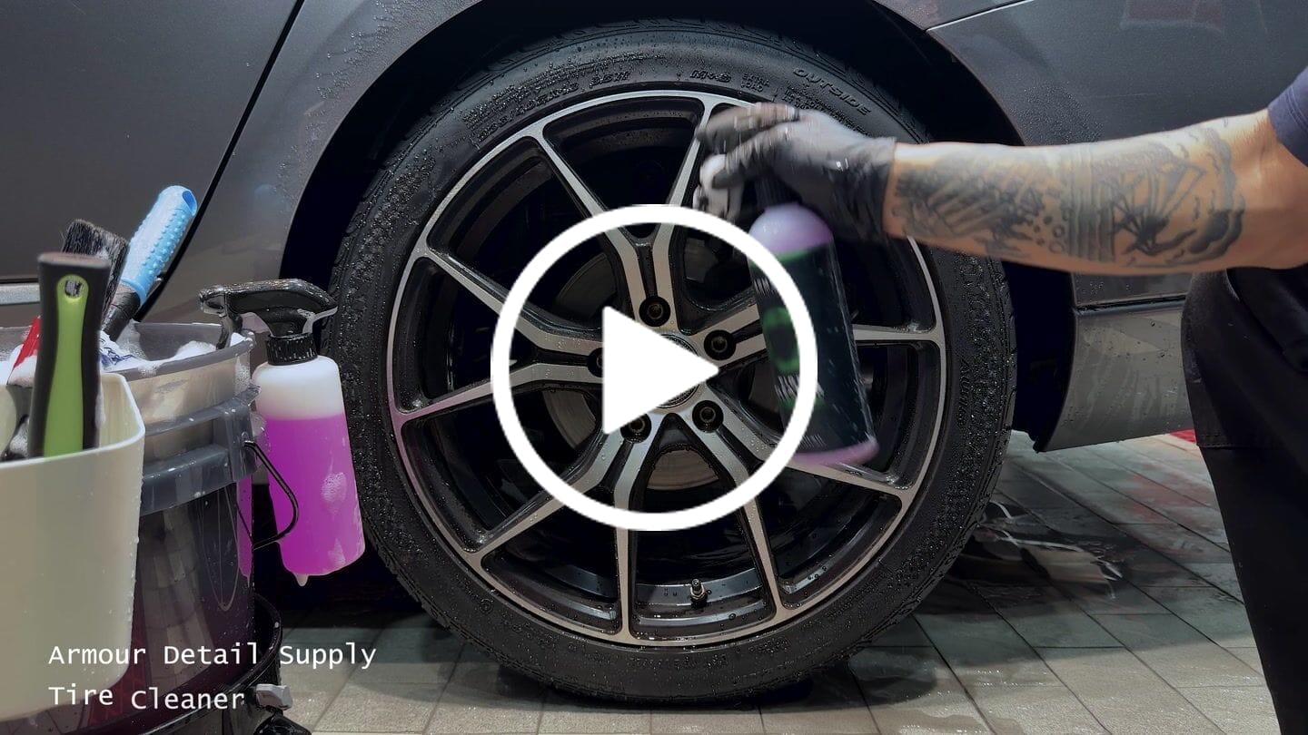 Customer video review of Tire Cleaner