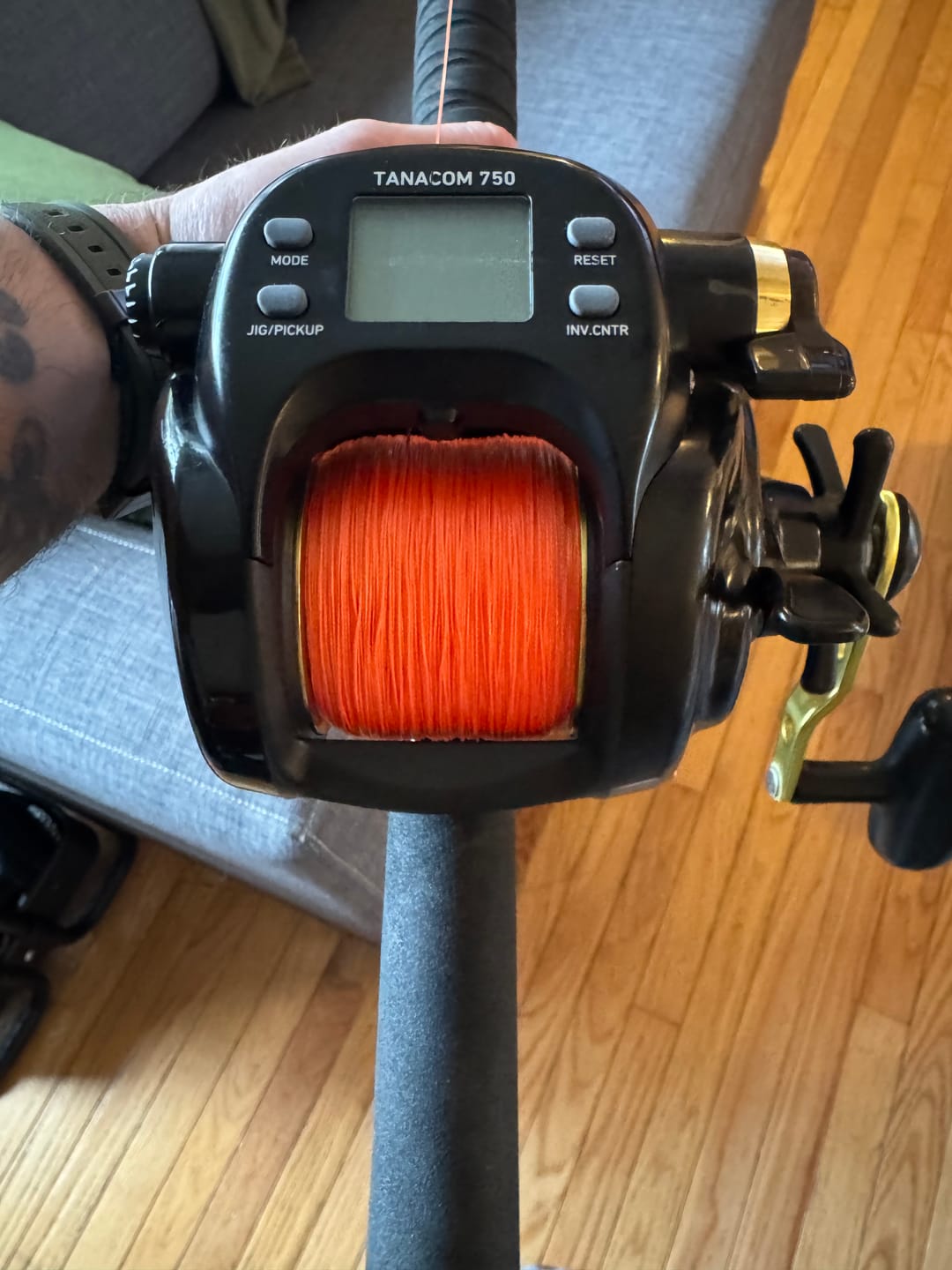 Customer photo review of Bulk Braid Spools 2000 Yards - All Colors