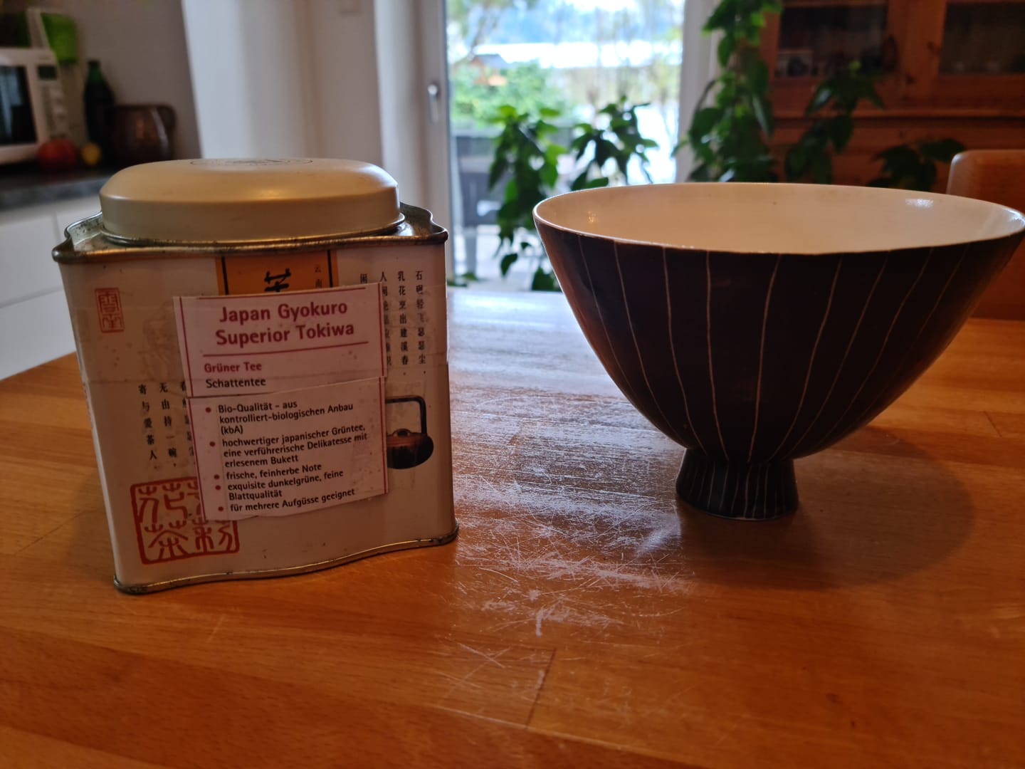 Customer photo review of Bio-Japan Gyokuro (Nachtschatten)