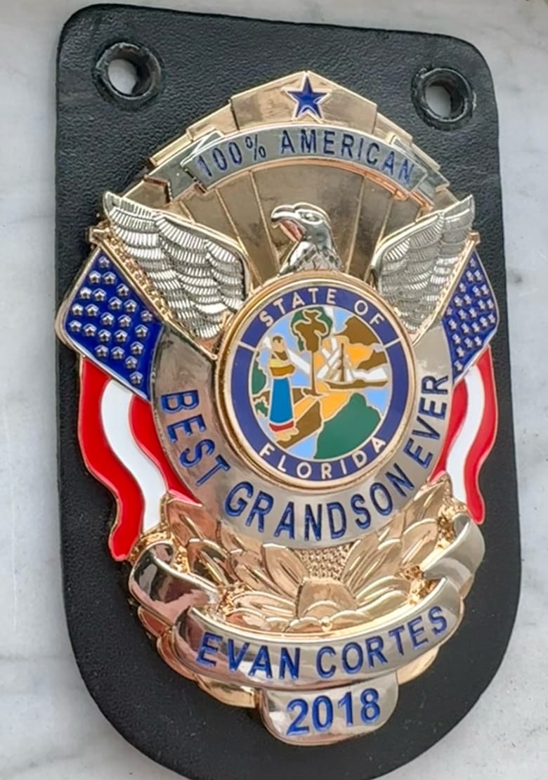 Customer photo review of Customizable Badge MA23
