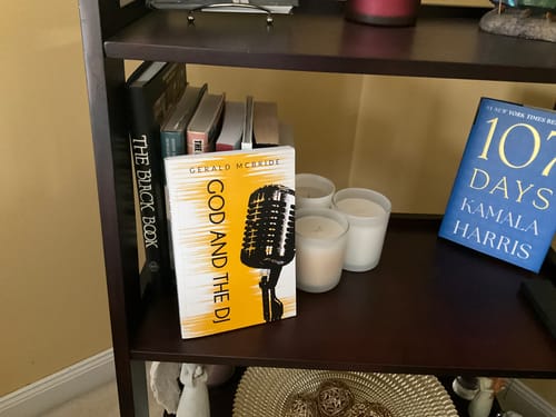 Customer photo review of GOD AND THE DJ, Gerald McBride (Paperback)