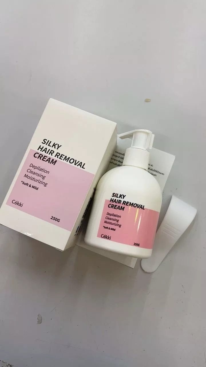 Customer photo review of Silky Hair Removal Cream 250g