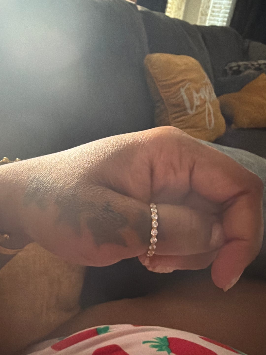 Customer photo review of Celestial Glow Ring
