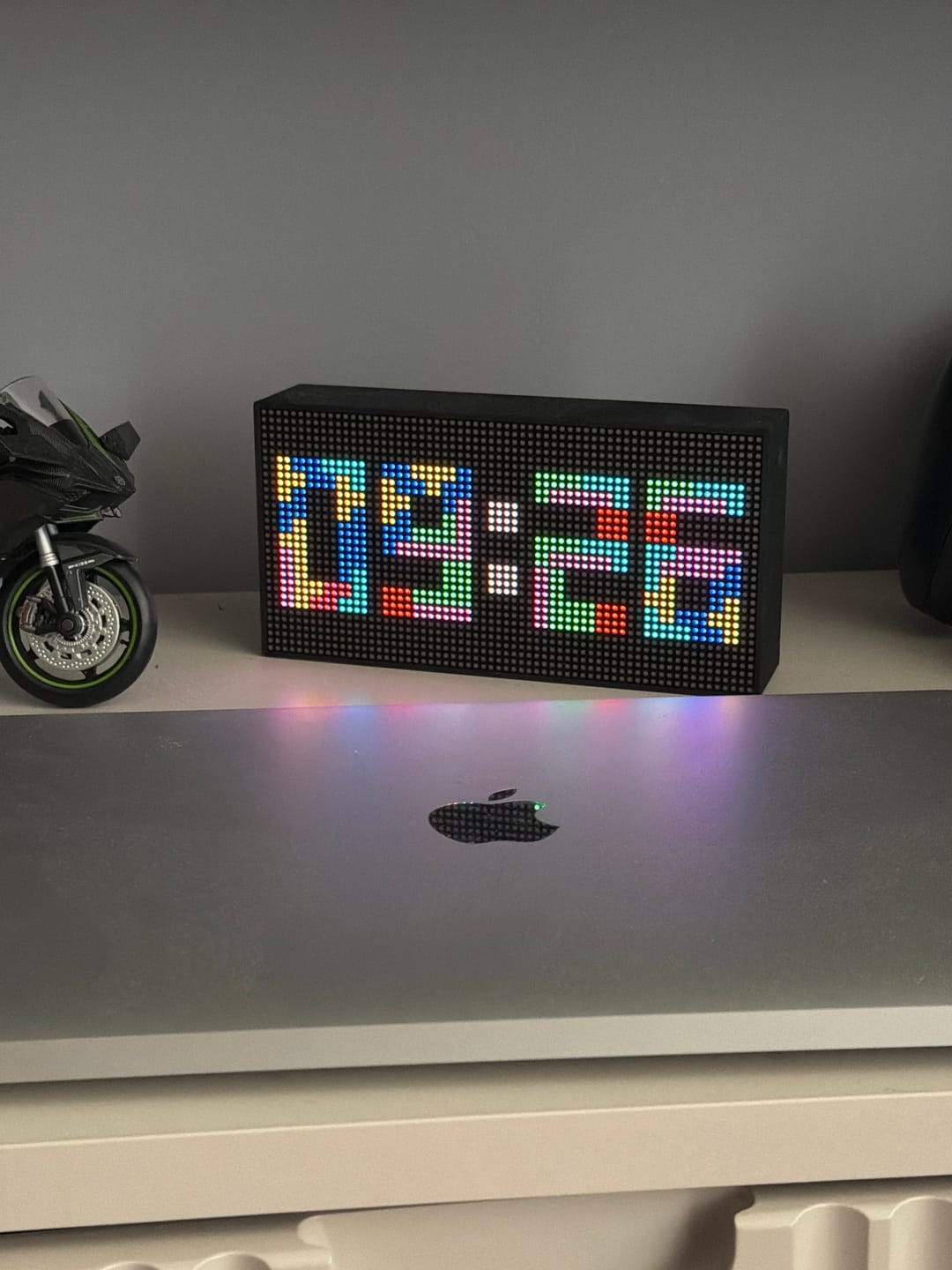 Customer photo review of Ticker Box Display