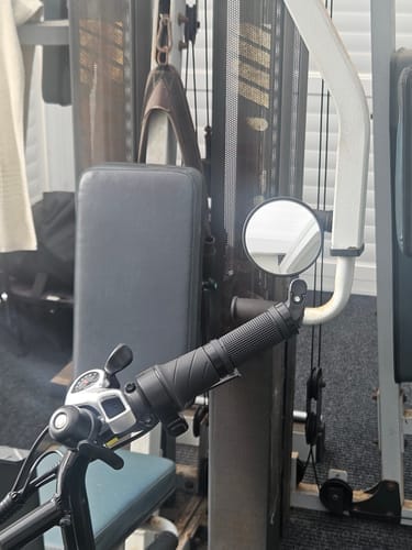 Customer photo review of Handlebar Mirror