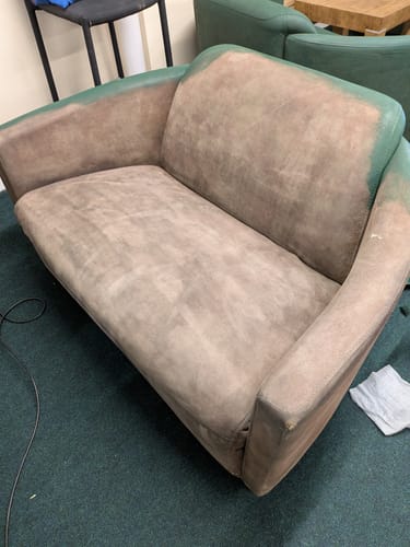 Customer photo review of Fabric Paint -- Dark Green