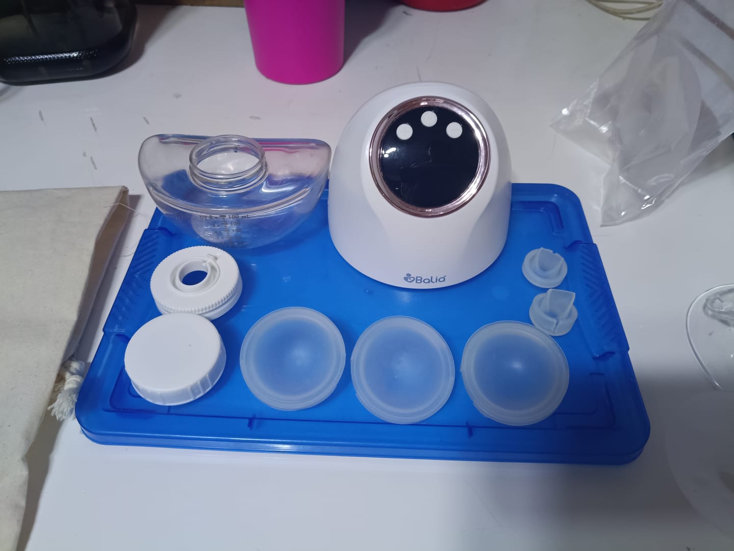 Customer photo review of Repuestos Extractor de leche inalámbrico Balia